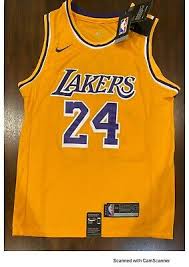 We are #lakersfamily 🏆 17x champions | want more? Kobe Bryant 24 New Jersey La Lakers Ebay