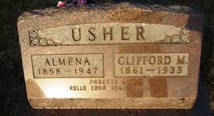 Almena K “Allie” Knouff Usher (1858-1947)