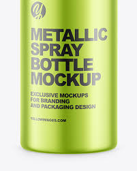 Download Metallic Spray Bottle Mockup In Bottle Mockups On Yellow Images Object Mockups PSD Mockup Templates