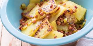 Extrem Leckere Low Carb Bratkartoffeln Mit Speck Rezept Lecker Rezepte Bratkartoffeln
