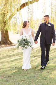 Bride And Groom Under Weeping Willow Tree Bride Warm Wedding Wedding Dresses Lace