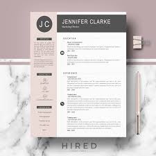 R20 Jennifer Clarke Professional Modern Cv Template For Word Pages Resume Curriculum Template Matching Cover Letter References Page Resume Writ In 2020 Resume Template Professional Curriculum Template Resume Template Word