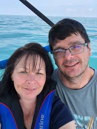 LucindaDj Mullins and Tony Beshears have been dreaming about this since  last summer — and they finally made it happen last weekend! 🌞💦 She's  truly remarkable. No arms, no legs… and still