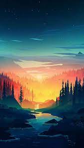Icon Wallpaper For Iphone 7 Past Wallpapers For Iphone 8 Plus Tumblr Considering Ces 2018 Coolest Gadgets A Landscape Wallpaper Nature Wallpaper Sunset Artwork