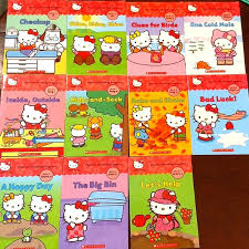 Hello kitty coloring & activity book super set ~ 5 hello kitty coloring books, crayons, and over 50 hello kitty stickers (hello kitty party pack). Hello Kitty Other Hello Kitty Phonics Book Early Readers Set Of 1 Poshmark
