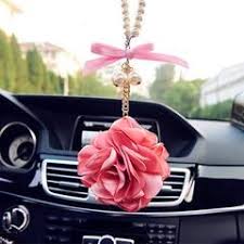 Where can i get rear view mirror decoration? Rearview Mirror Decors Car Accessories Cute Car Accessories Girly Car