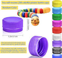 Amazon.com: Motbach 100 PCS Colorful Plastic Bottle Caps, 1.2 Inch Plastic Bottle Lids Colored Bottle Tops, Small Craft Bottlecaps DIY Bottle Lids ...