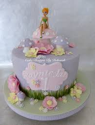 Children S Birthday Birthday Cake Ribbons And Balloons Cake Images With Price Tinkerbell Fairy Birthday Cake Tinkerbell Birthday Cakes Tinkerbell Cake