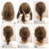 Putting it in a ponytail. 1