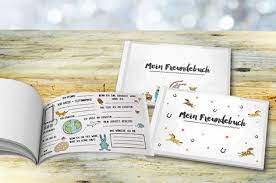 Geschenkidee zum gratis download auf. Freundebuch Selbst Gestalten Mit Vorlagen Zum Download Familie De Freunde Buch Freundebuch Freundebuch Kindergarten