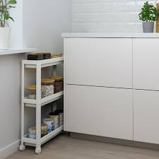 Vesken Rollwagen Weiss Ikea Osterreich In 2020 Badschrank Regal Speicherideen