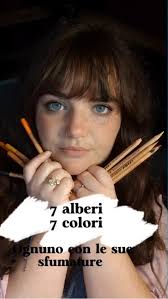 🖌️AVVISO: questo non è un reel per amanti del bianco e nero., 🌲Sette  alberi, sette colori, sette cartoncini fatti a mano per la comunione di  Noemi., Un mini arcobaleno che racconta di radici, rami, ...