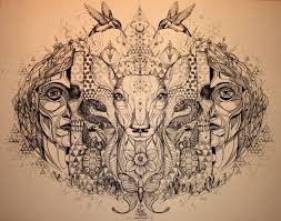 deer in my mind gorsel sanatlar cizim fikirleri eskiz