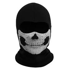 Amazon Com Call Of Duty 10 Cod Ghost Balaclava Logan Skull Face Mask Hood Biker Cod Ghost 02 Clothing Ghost Face Mask Skull Face Mask Skull Mask