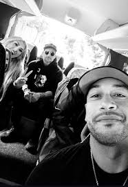 Damian Priest, Tiffany Stratton, and CM Punk in Italy