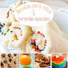 En recetas de comida faciles y rapidas le traemos un menu exquisito. 5 Meriendas Infantiles Muy Especiales Pequeocio