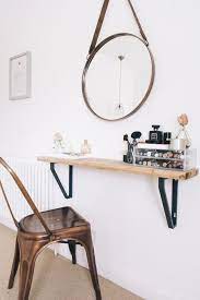 8 vanities for the minimalist beauty junkie bloglovin the edit kaptafel slaapkamerideeen interieur slaapkamer