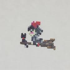 魔女宅のキキとジジです 魔女宅はジブリの中でも名作ですね ﾙﾝ o o ﾙﾝ ドット絵 アイロンビーズ パーラービーズ ジブリ 魔女の宅急便 キキとジジ pixelart parlorbeads dots ironbeads アイロンビーズ クロスステッチ 図案 ビーズ