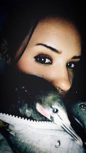 My cormorant, he fell out of the nest as a chick & I rescued him & raised  him.. I had him for 5 months & he was the most beautiful thing I've