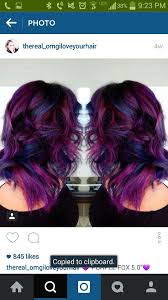 Red Blue Pink Purple Turquoise Hair Color Turquoise Hair Pretty Hair Color