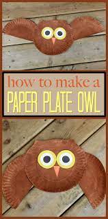 This Super Easy Owl Craft Is Great For Young Kids Even The Smallest Can Do This With Help Paper Plate Crafts For Kids Paper Plate Crafts Easy Crafts For Kids