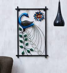 Maybe you would like to learn more about one of these? Collectible India Metal Peacock Wall Mounted Hanging Art Sculpture Decorative Leaves Modern Arts Home Decor Size 29 X 17 5 Inches Buy Online In Bahamas At Bahamas Desertcart Com Productid 122954615