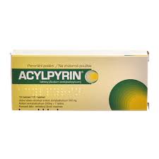 I want this, give me price. Acylpyrin Tablety 10 X 500 Mg Lekarna Damona