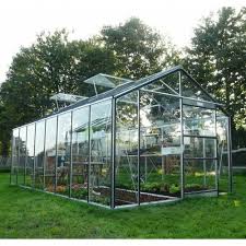 Serre De Jardin En Verre Trempe 4mm De 18m Acd Serre Jardin Serre En Verre Jardins