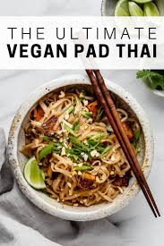 Vegan Pad Thai Recipe Workout Food Vegan Pad Thai Vegan Dinner Recipes