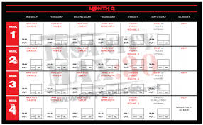 insanity max 30 workout schedule life