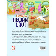 Si bangau dan si parto | balas budi si burung bangau. Buku Dongeng Hewan Laut Diva Press Shopee Indonesia