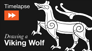 Check out our ringerike selection for the very best in unique or custom, handmade pieces from our role playing games shops. Timelapse Drawing A Viking Age Wolf Ringerike Style Youtube