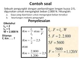 Ini adalah cara variasi jika cara ke satu terlalu enteng bawalah benda seperti bola. Pesawat Sederhana Ppt Download