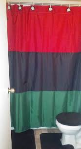 Red Black And Green Shower Curtain Red Black Green Flag Red Black And Green Flag Green Shower Curtains