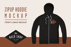 Zipup Hoodie Mockup Hoodie Mockup Shirt Mockup Mockup Design
