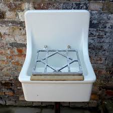 reclaimed vintage mop butler sink with