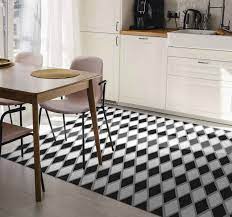 Check spelling or type a new query. Black And White Diamonds Kitchen Floor Tiles Tenstickers