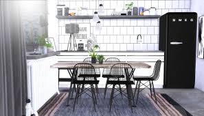 Hvikis Sims House Sims 4 Kitchen Sims 4 Cc Furniture Living Rooms