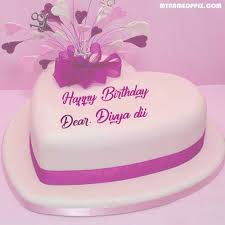 But you wouldn't be knowing her name. Divya Name Birthday Cake Images Cakes And Cookies Gallery