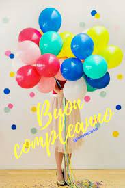 Buon Compleanno Auguri Happy Birthday Italian Heart Baloon Palloncini Confetti Coriandoli Party Allegria Festa Buongiorno Buon Compleanno Palloncini Compleanno