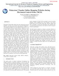 Ezbuy is one of the best ecommerce websites in malaysia. Pdf Malaysians Popular Online Shopping Websites During Movement Control Order Mco