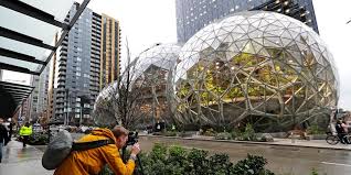 What It S Like To Tour The Amazon Spheres An Indoor Rainforest In Seattle Business Insider Downtown Seattle Building Rainforest