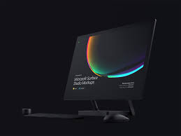 Download Microsoft Surface Studio Mockups