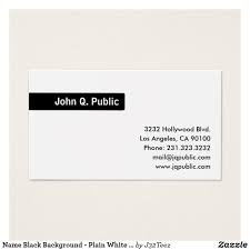 Black And White Business Card Background Name Black Background Plain White Business Card White Business Card Black Backgrounds Colorful Backgrounds