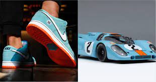 Maybe you would like to learn more about one of these? Nike Sb Dunk Low Gulf Sneaker Yang Diinspirasikan Dari Porsche 917k 1970 Motoqar