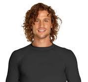 Men's Short Sleeve Rash Guard – Overstock Sale – Black - Wet ...