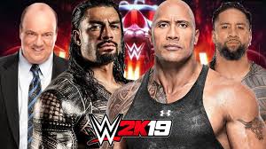 Wildly cheering the game, and after banging reigns's head onto the announce table repeatedly. The Rock Vs Roman Reigns Head Of The Table Match Wwe 2k19 Returns Youtube