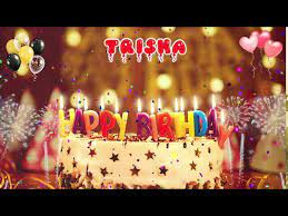 Trisha Birthday Song Happy Birthday Trisha Youtube