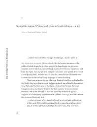 Create a logo in just a couple of clicks! Pdf Between Black And White A Case Study Of The Kwazulu Natal Cricket Union Kzncu Goolam Vahed Academia Edu