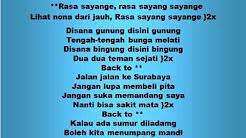 Lirik Lagu Rasa Sayange Disana Gunung Disini Gunung
